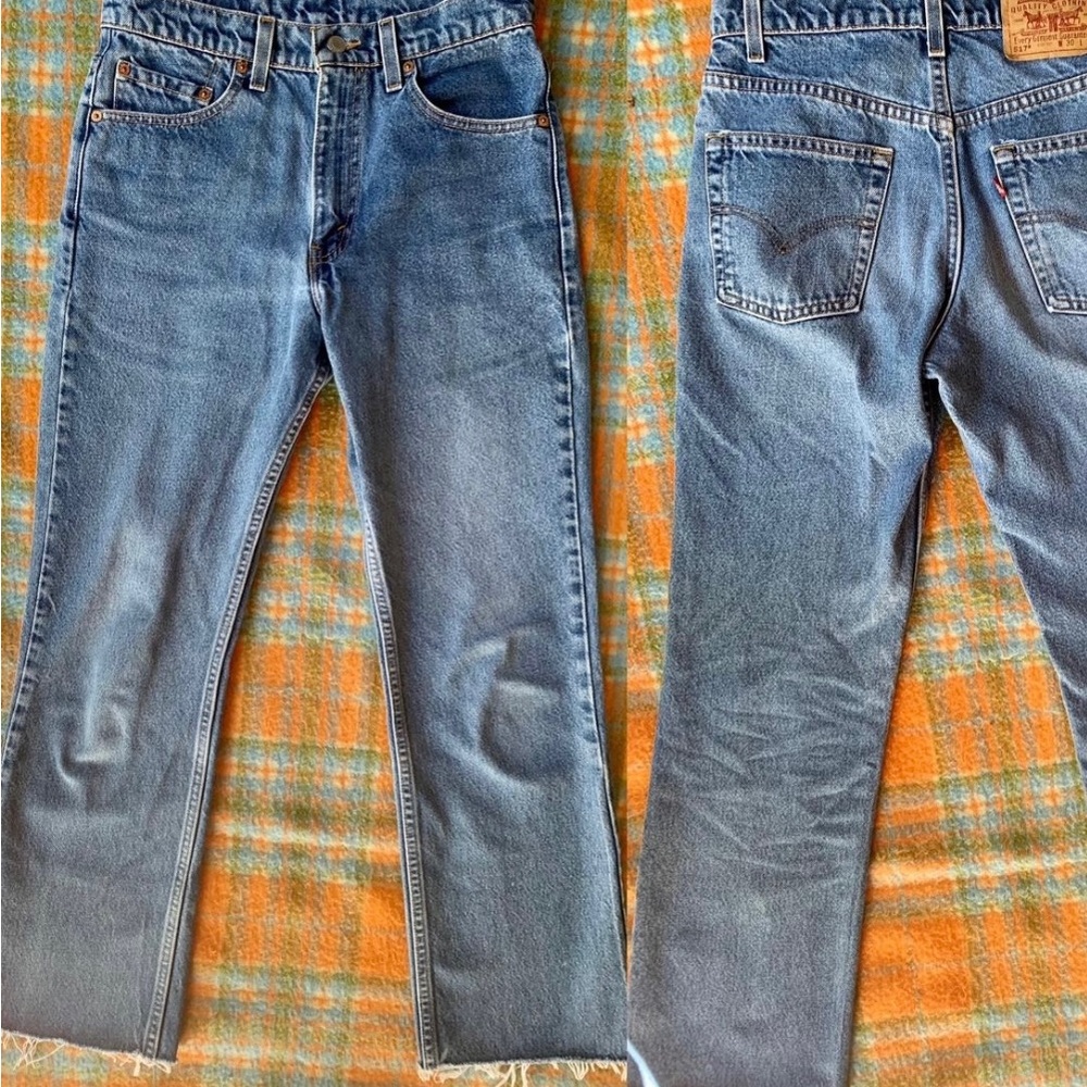 Levi's 517 vintage boot cut jeans